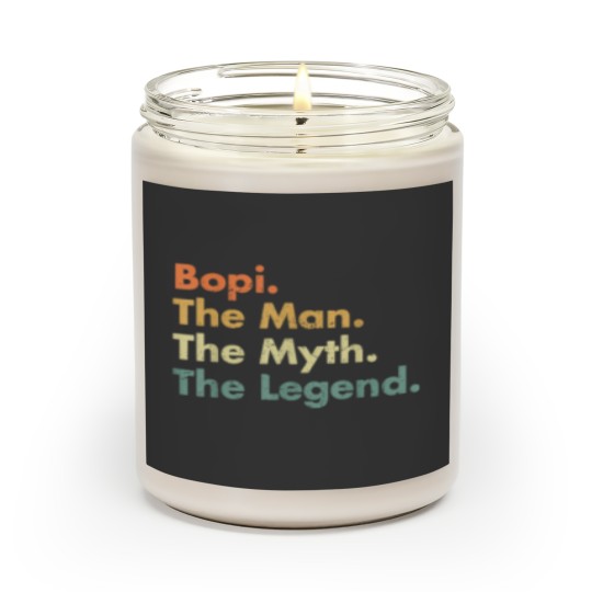 Discover Bopi The Man The Myth The Legend Father Dad Uncle Gift Idea 7522 Scented Candles