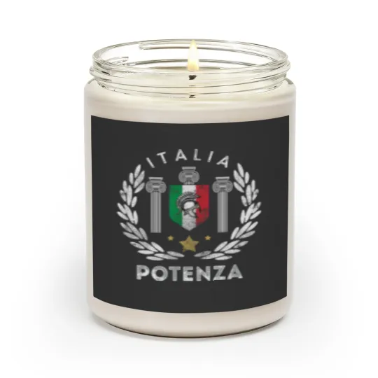 Discover Potenza Italian Vacation Souvenir Potenza Scented Candles