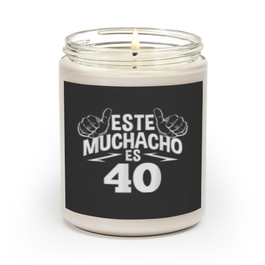 Discover 40th 3224 Scented Candles