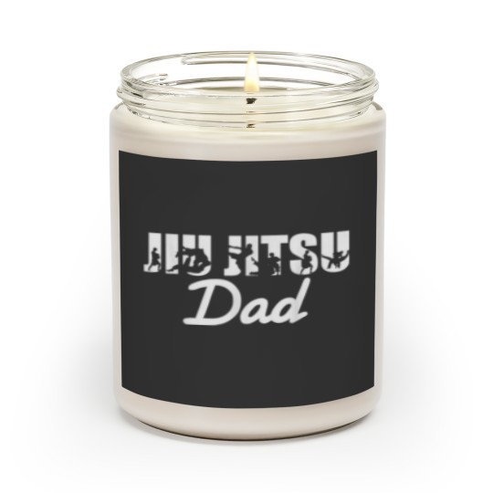 Discover Brazilian Jiu Jitsu MMA Bjj Hugger Father Jiu Jitsu Dad 2123 Scented Candles