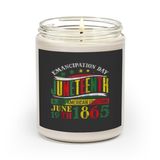 Discover Juneteenth Black History American Freedom Day Accentors Scented Candles