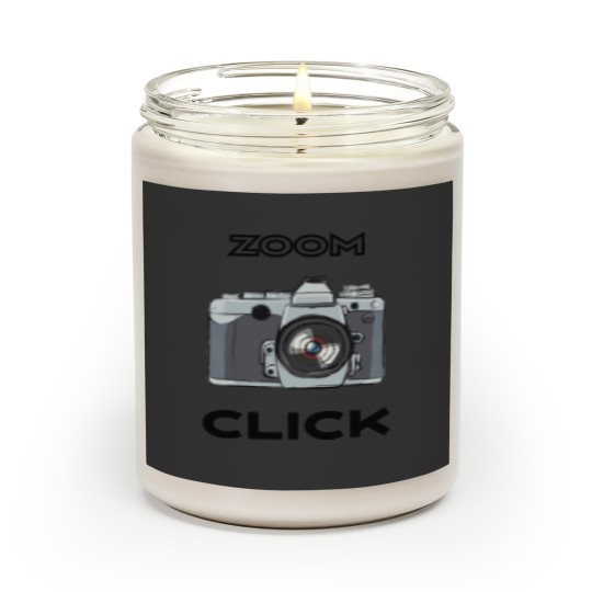 Discover Zoom, Click! Photography Active Scented Candles