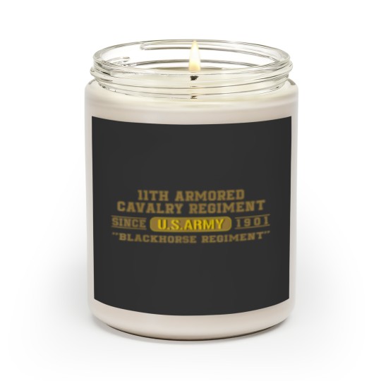 Discover 11th Armored Cavalry Regiment Blackhorse Fathers Day Scented Candles