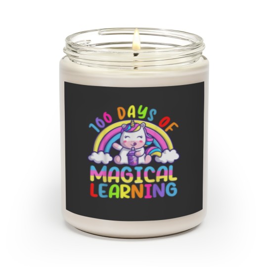 Discover 100 Days Of Magical Learning 100th Day Of School Scented Candles