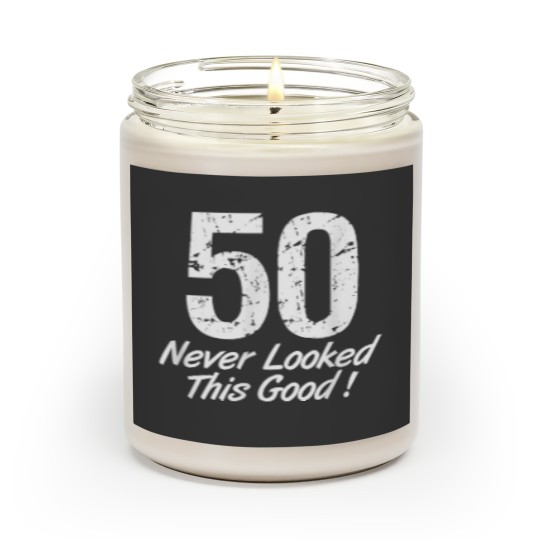 Discover 50 Never Looked So Good Birthday Gift  for Men 5374 Scented Candles
