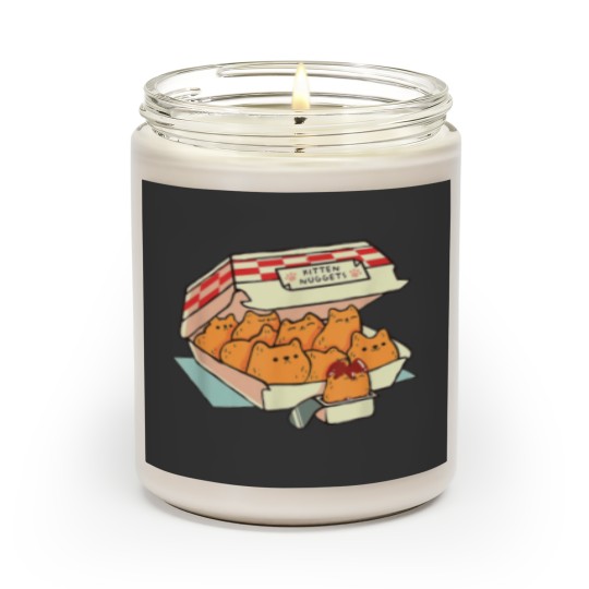 Discover Kitten Nuggets Fast Food Cat Scented Candles