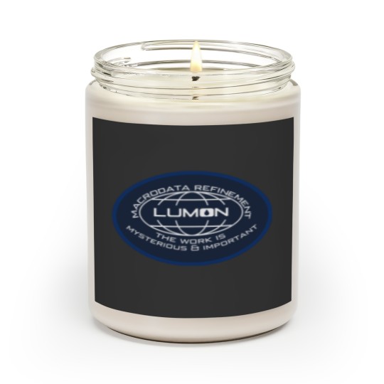 Discover lumon severance macrodata refinement the work is mysterious and important Active Scented Candles