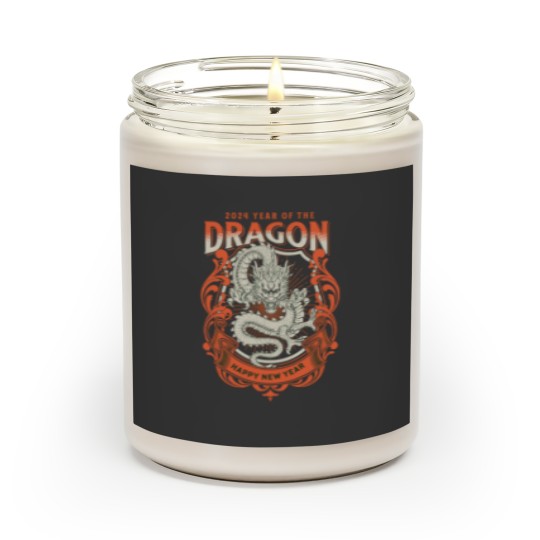 Discover Year of the Dragon Shirt done in KITTLE Scented Candles