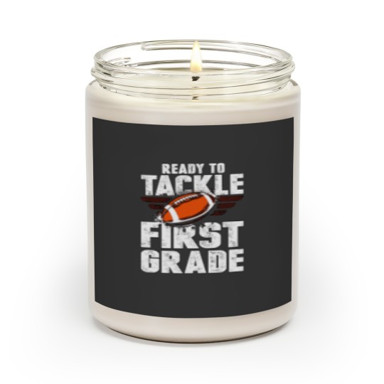 Discover Proud Mom Of A Football Senior Scented Candles
