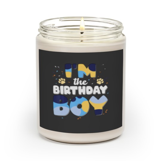 Discover Im The Birthday Boy Dog Family Matching Scented Candles
