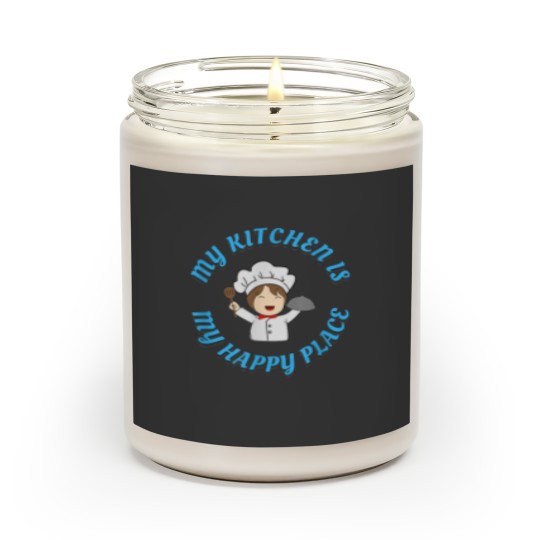 Discover The Kitchen is My Happy Place Scented Candles