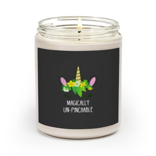 Discover St Patricks Day Unicorn Shirt Lepricorn Scented Candles