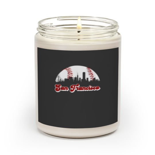 Discover Baseball San Francisco Vintage Giant Ball National Pastime Scented Candles