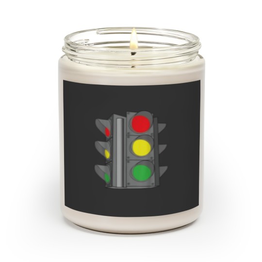 Discover Cool Traffic Light Funny Lazy DIY Halloween Costume Gift Scented Candles