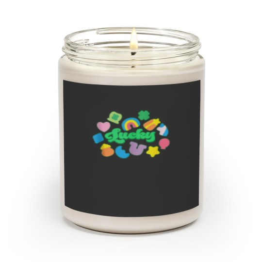 Discover Lucky Charm Shapes Marshmallows Happy St Patricks Day Irish Scented Candles