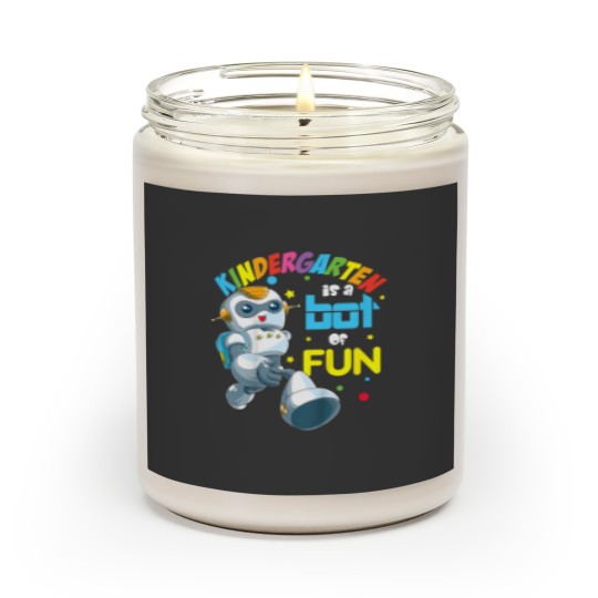 Discover Kids Back to School Kindergarten Cool Robot 4393 Scented Candles