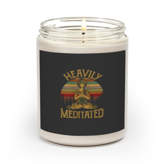 Discover Vintage Heavily Meditated Yoga Meditation Spiritual Warrior Scented Candles