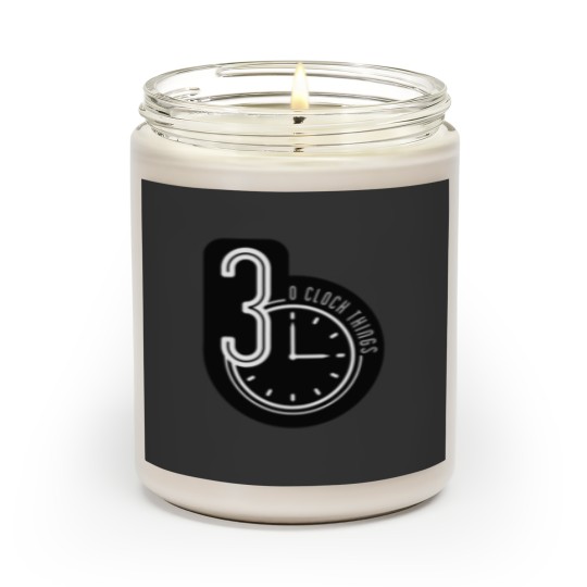 Discover 3 o clock things (INVERTED COLORS) Scented Candles