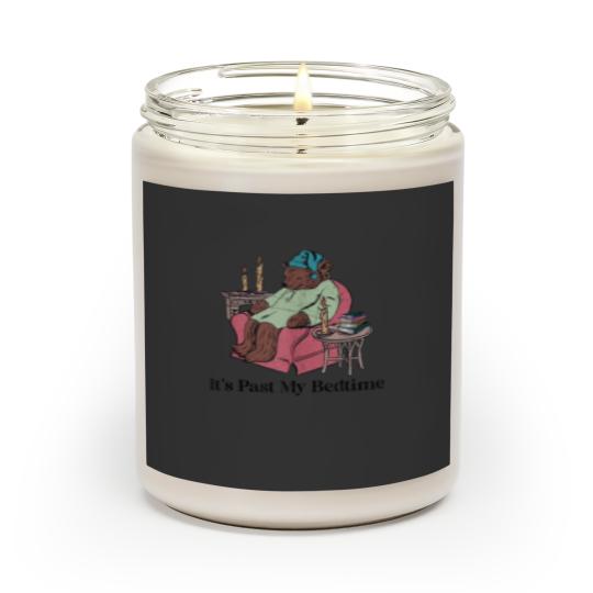 Discover Its Past My Bedtime Funny Bear Sleeping Scented Candles