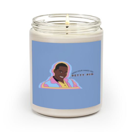 Discover Wash your hands you DETTY PIG Scented Candles
