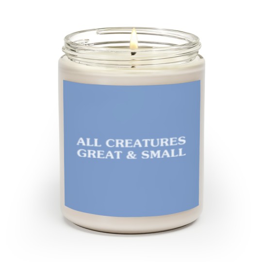 Discover All Creatures Great and Small Scented Candles