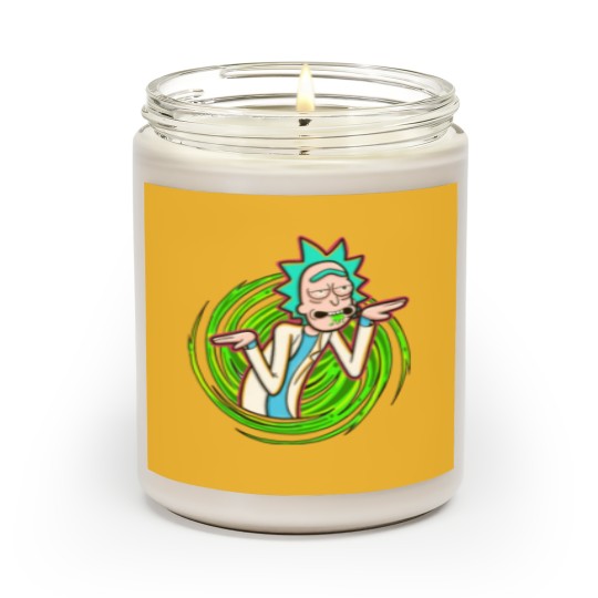 Discover r sanche Chilling Rick And Rickandmorty Heartbeat Scented Candles
