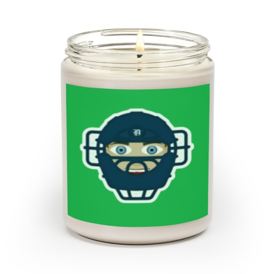 Discover Baseball glove Mask Scented Candles
