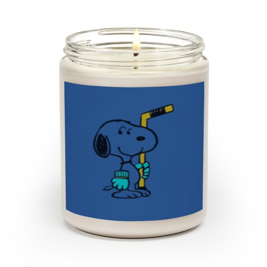 Discover Snoopy Ice Hockey Scented Candles