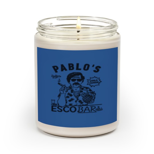 Discover Pablo Escobar Famous Bar Scented Candles
