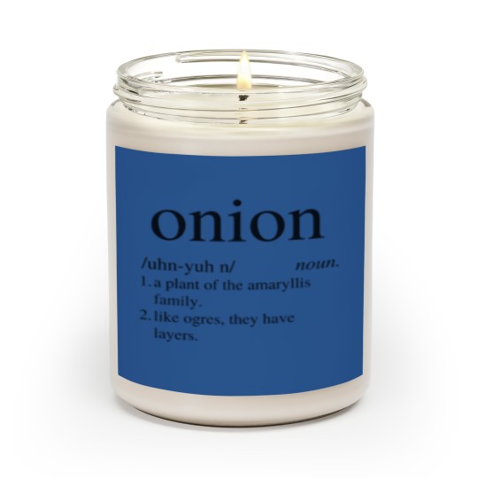 Discover Onion - Dictionary - Shrek Scented Candles