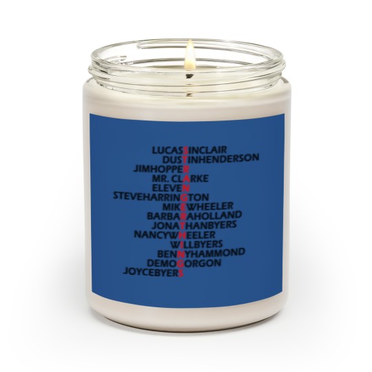 Discover Names of Strangers Things Scented Candles