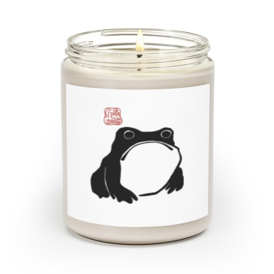 Discover Unimpressed Frog Scented Candles, Grumpy Frog  Scented Candles