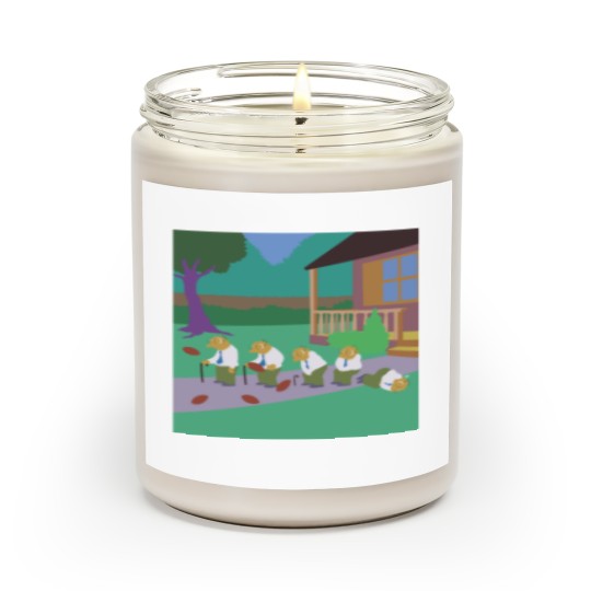 Discover Simplified Simpsonss - Football in the groin classique Scented Candles