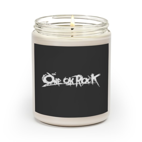 Discover ONE OK ROCK BANNER (White) Scented Candles