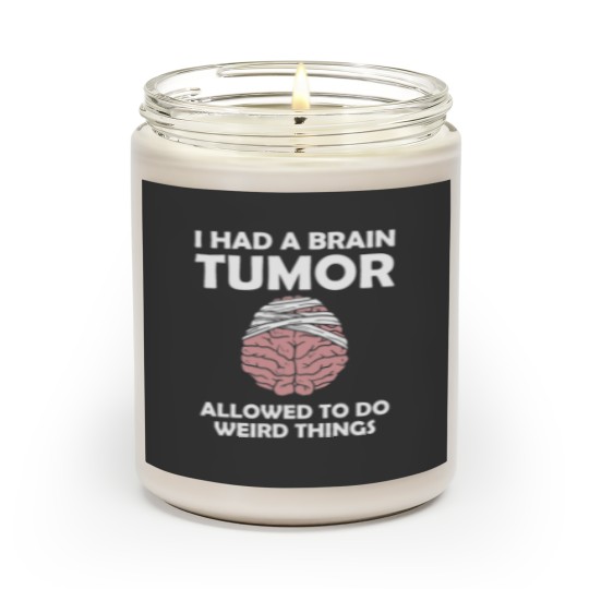 Discover Brain Tumor Surgery Survivor Concussion Gift Scented Candles