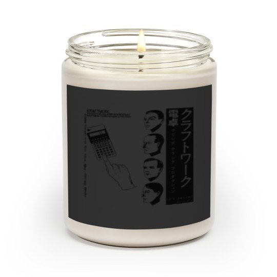Discover Kraftwerk Japanese Pocket Calculator Music Computer World Scented Candles