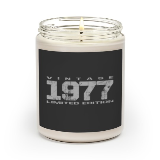 Discover Vintage 1977 Limited Edition Scented Candles