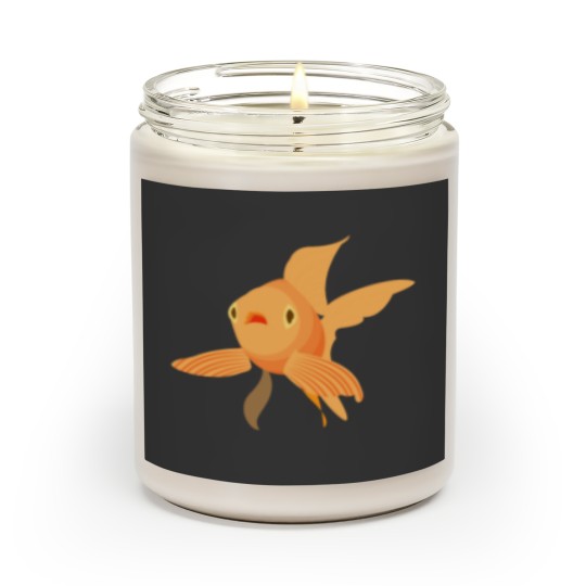 Discover beautiful goldfish funny Scented Candles