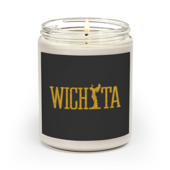 Discover Wichita Keeper Of The Plains Yellow Distressed Wic Scented Candles