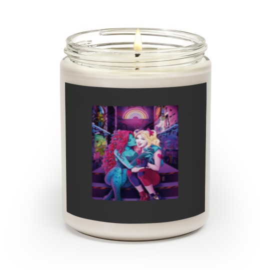 Discover Pride Ivy and Harley Harley quinn Scented Candles
