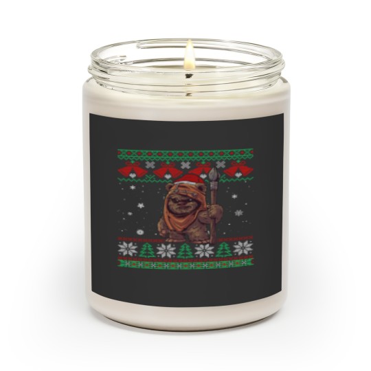 Discover Cute Santa Wicket Ewoks Endor Ugly Sweater Christmas Scented Candles