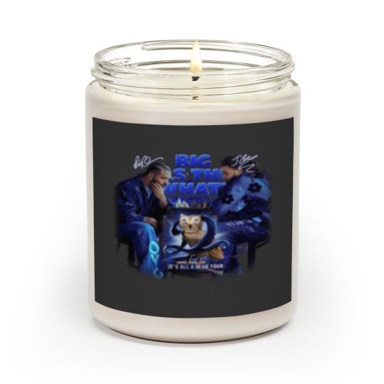 Discover Drake And J. Cole It’s All A Blur Music Tour 2024 Signatures Scented Candles Gift Fans
