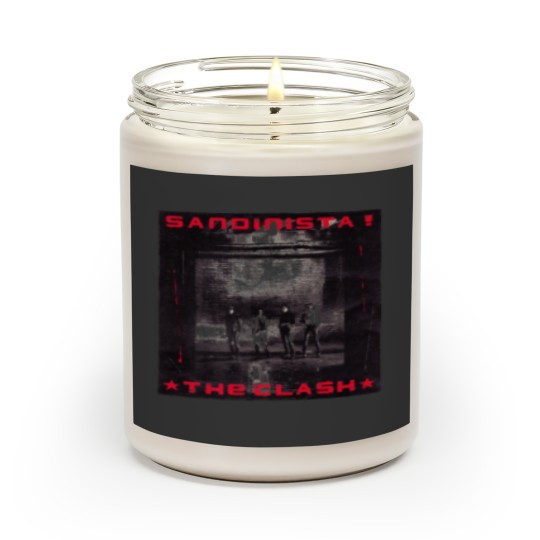 Discover The Clash - Sandinista / Unisex Cotton Scented Candles