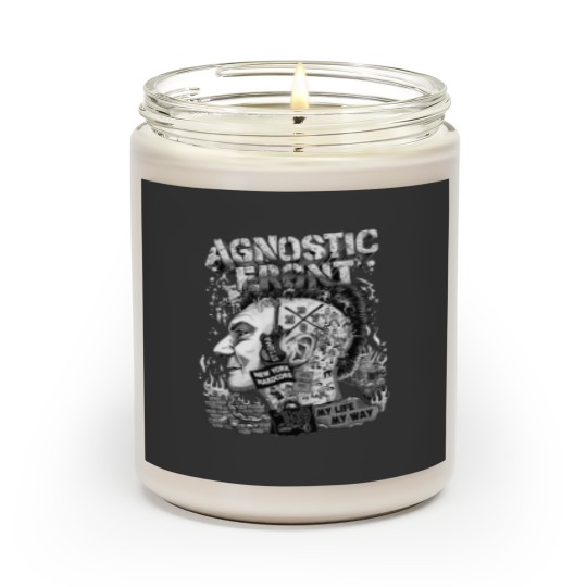 Discover Agnostic Front Scented Candles - Punk Band Scented Candles - Gotta Go