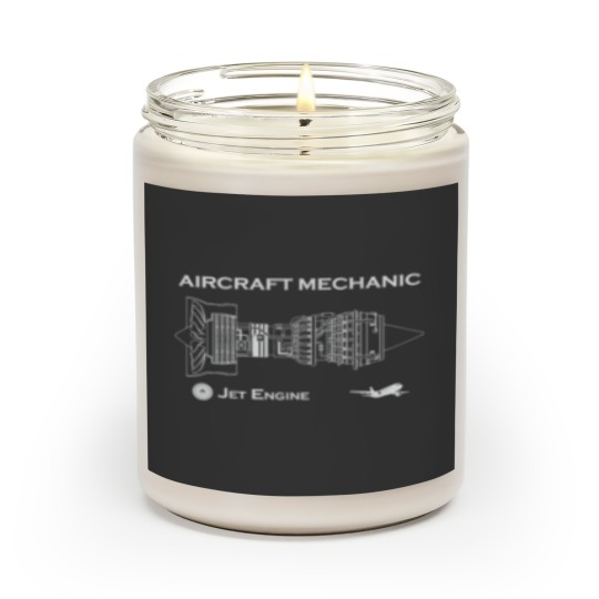 Discover Aircraft Mechanic - Jet Engine Scented Candles