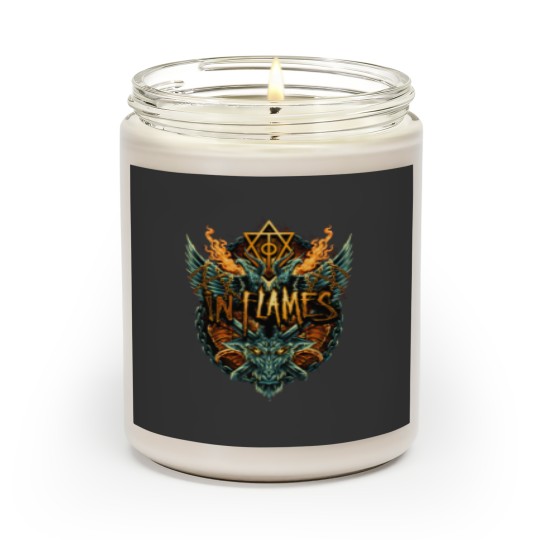 Discover In Flames Scented Candles - Metal Band Scented Candles - Only for the Weak