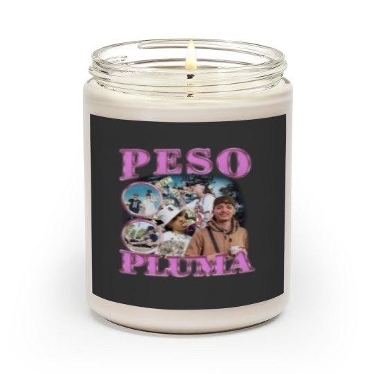 Discover Peso Pluma Music Scented Candles, Peso Pluma Merch