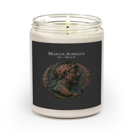 Discover Ancient Roman Coin - MARCUS AURELIUS Scented Candles
