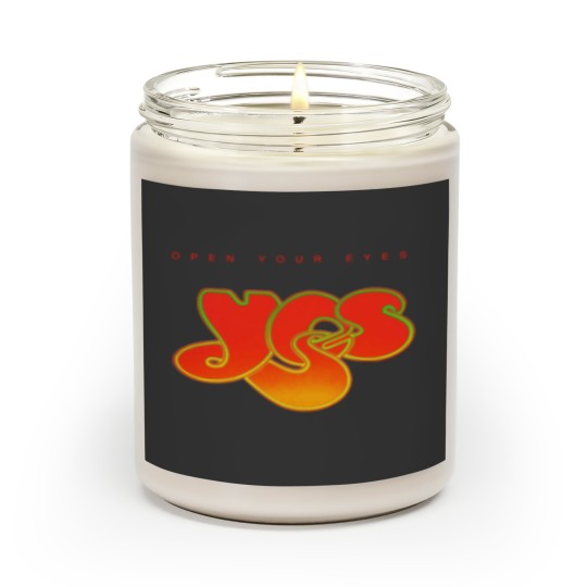 Discover Yes Open Your Eyes Music Album Scented Candles