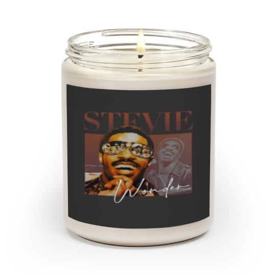 Discover Stevie Wonder Vintage Unisex Scented Candles stevie wonder Scented Candles